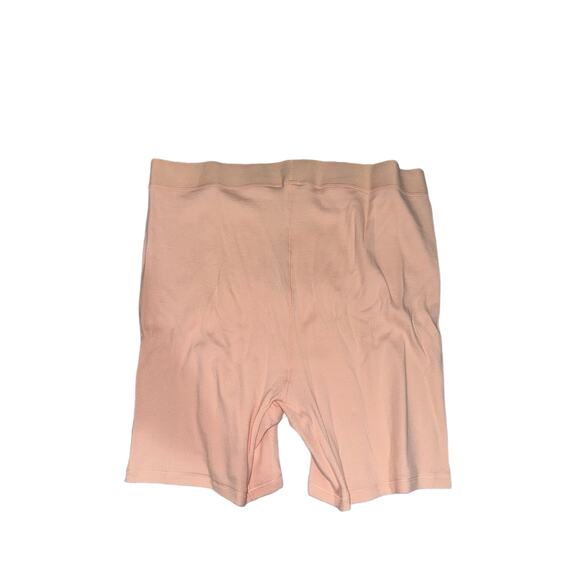 Bundle of Skims 2X sleep shorts boxer NWT bone white quartz pink logo - Picture 2 of 11